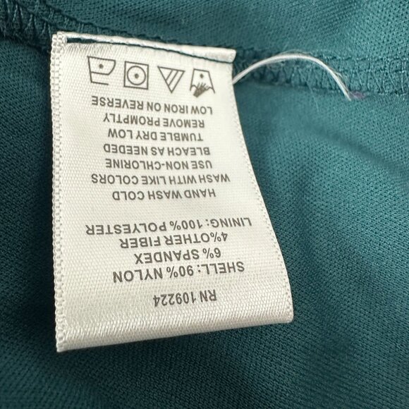 Indigo Soul Women's Lace Lined Blouse Size 2XL Plus Size Green - Picture 7 of 7